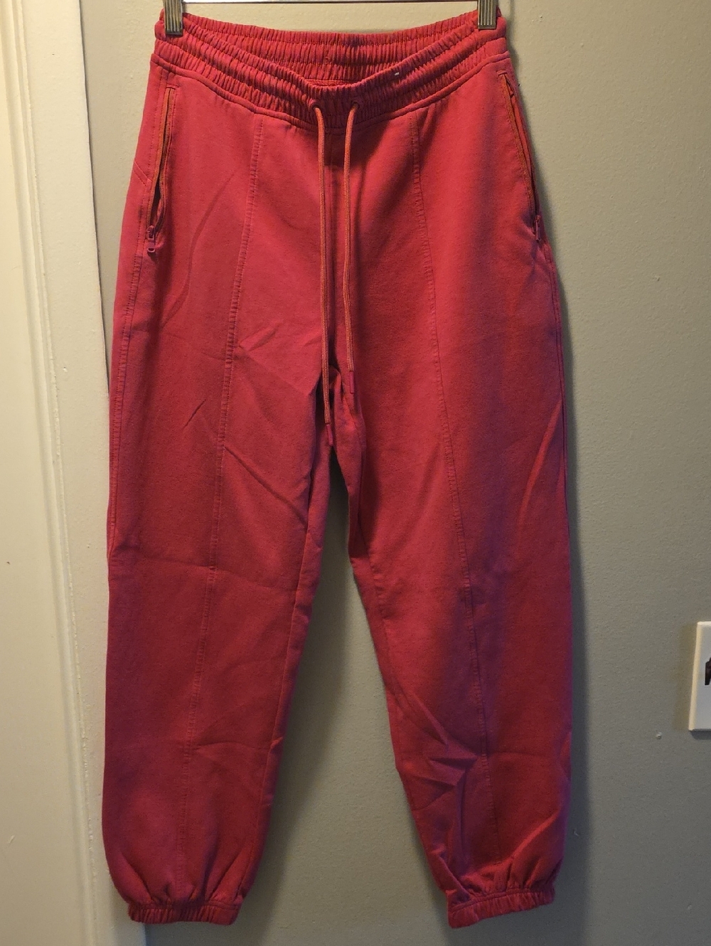Old Navy Hot Pink Dynamic Fleece Drawstring Joggers